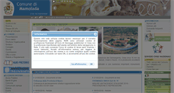 Desktop Screenshot of comune.mamoiada.nu.it