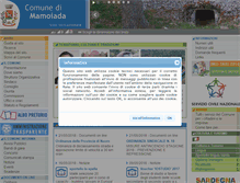 Tablet Screenshot of comune.mamoiada.nu.it